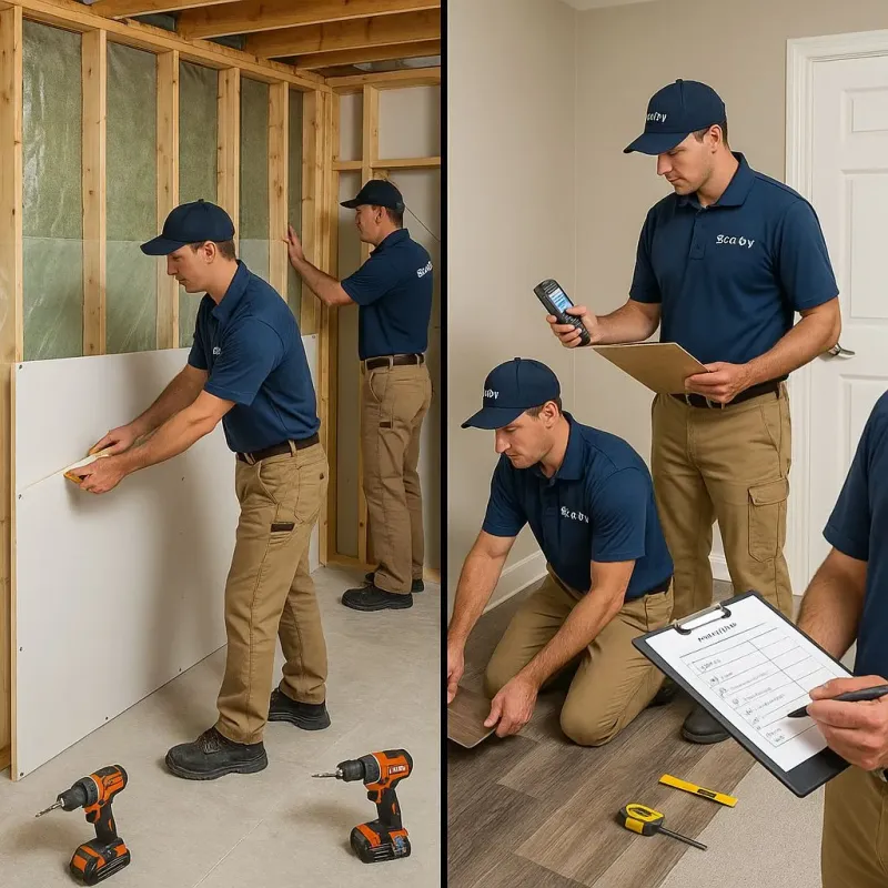 Repairs and Reconstruction process in Prairie Heights, WA